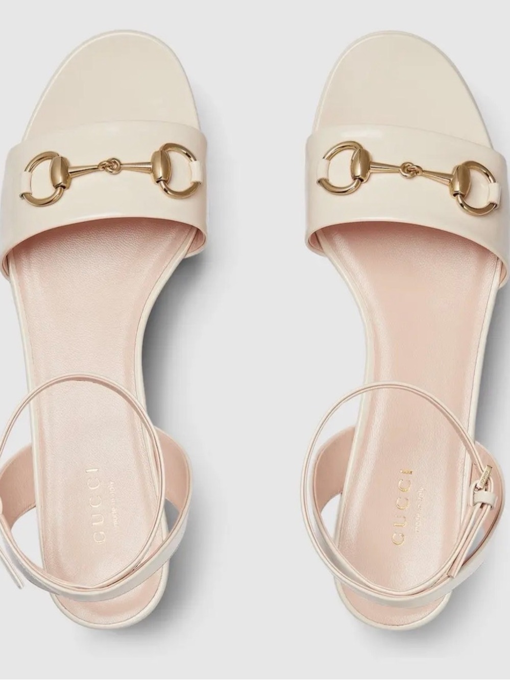 Gucci Lady Horsebit Platform Sandal NEW